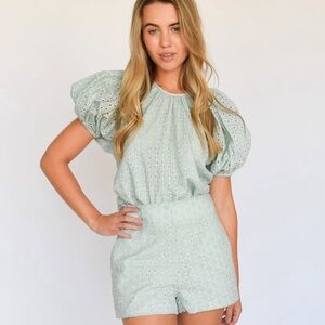 Never A Wallflower lace top